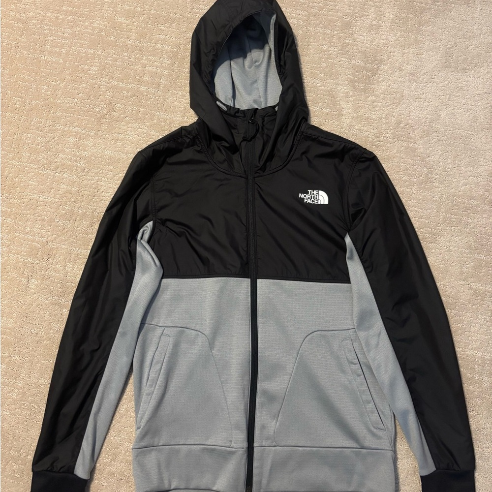 The North Face Men's Train N Logo Fleece Gray/Black Small